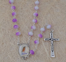 Crystal beads rosary